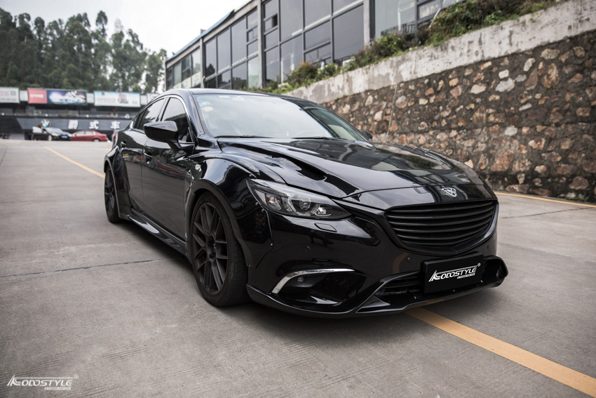 mazda6马自达6阿特兹改装宽体 kodostyle定制宽体套件